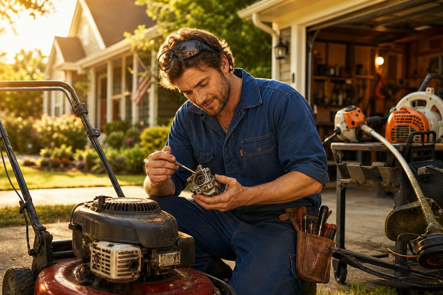 Saturday before the cookout: stale fuel and a gummed carb—not magic, just chemistry